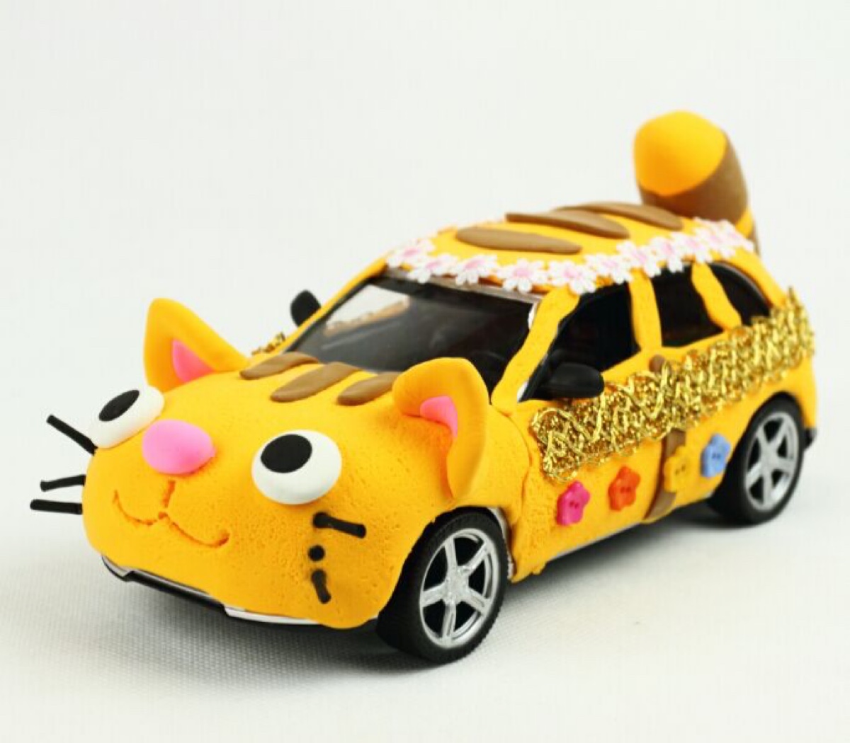 快乐星猫-小汽车