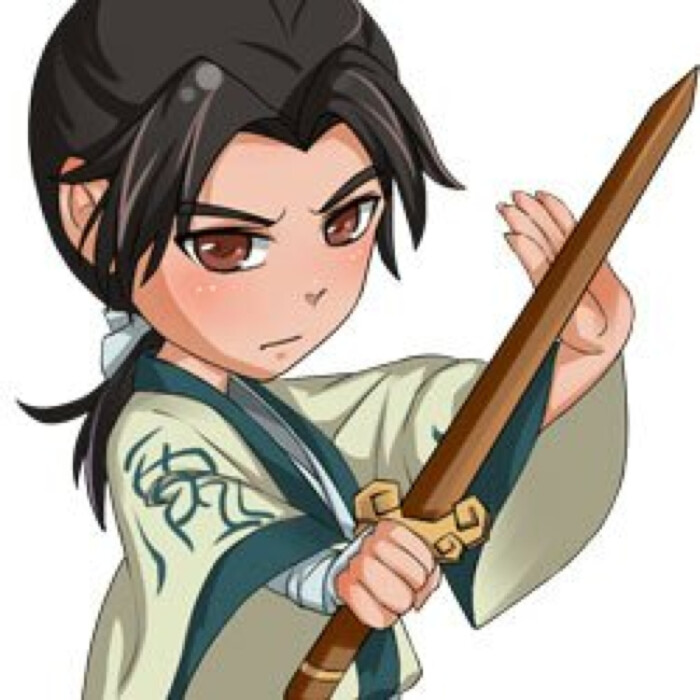 【秦时明月 q版人物】少年盖聂 二次元 动漫 人物 头像 萌 q