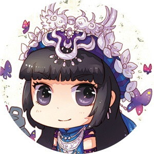 [cp]@雪糕蓝莓味: #剑网三同人# #全门派萝莉# 剑三300像素头像vol.