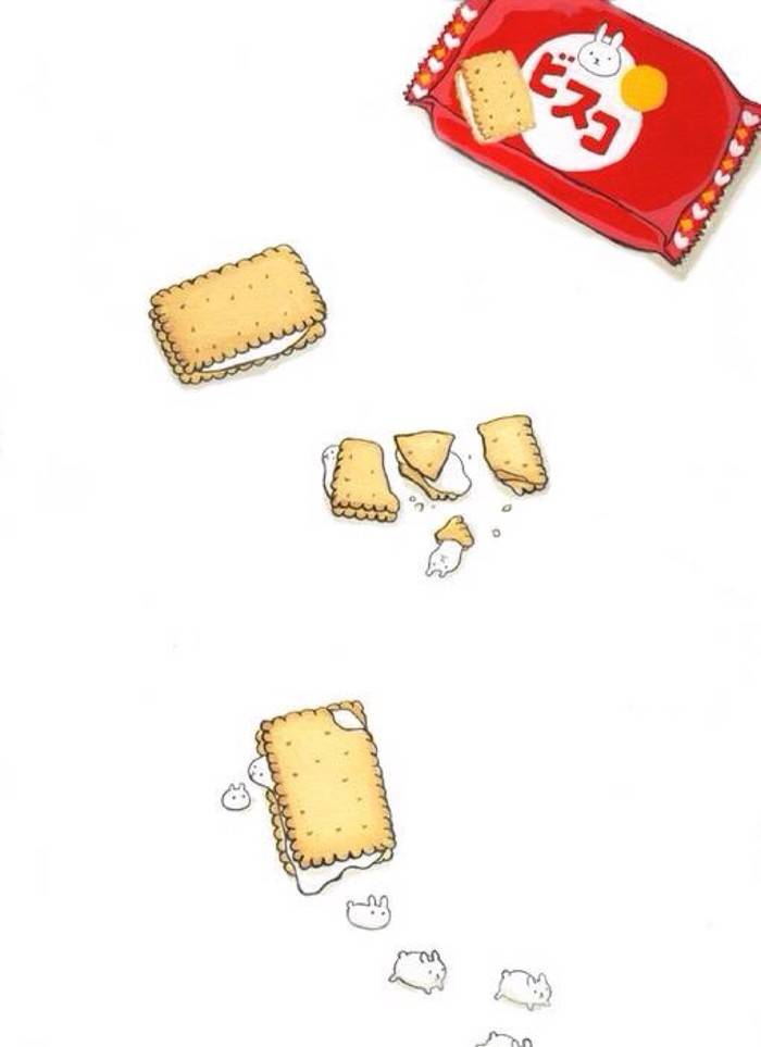【iphone手机壁纸 平铺 】嘿你的零食!