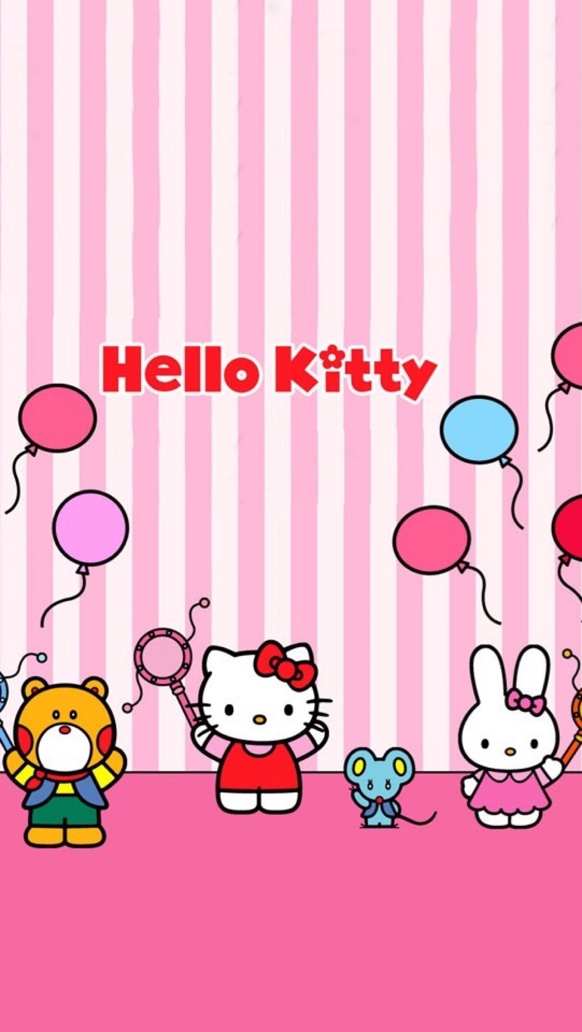 hello kitty#苹果6高清壁纸,#iphone 6 plus高清壁纸,#不是高清我不