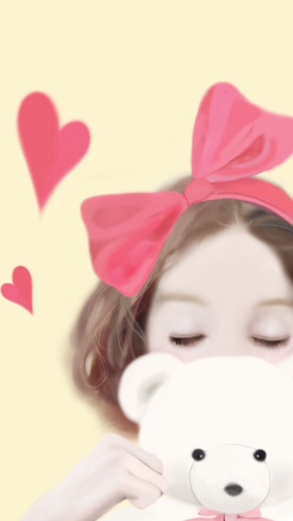 手绘美女#苹果6高清壁纸,iphone 6 plus高清壁纸,不是高清我不发