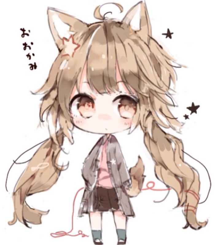 p站 动漫美少女 q版 兽耳猫耳 萌系 软妹 手绘插画 同人 美图 二次元