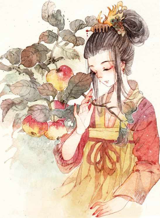 【晴夜本尊】古风 动漫 水彩