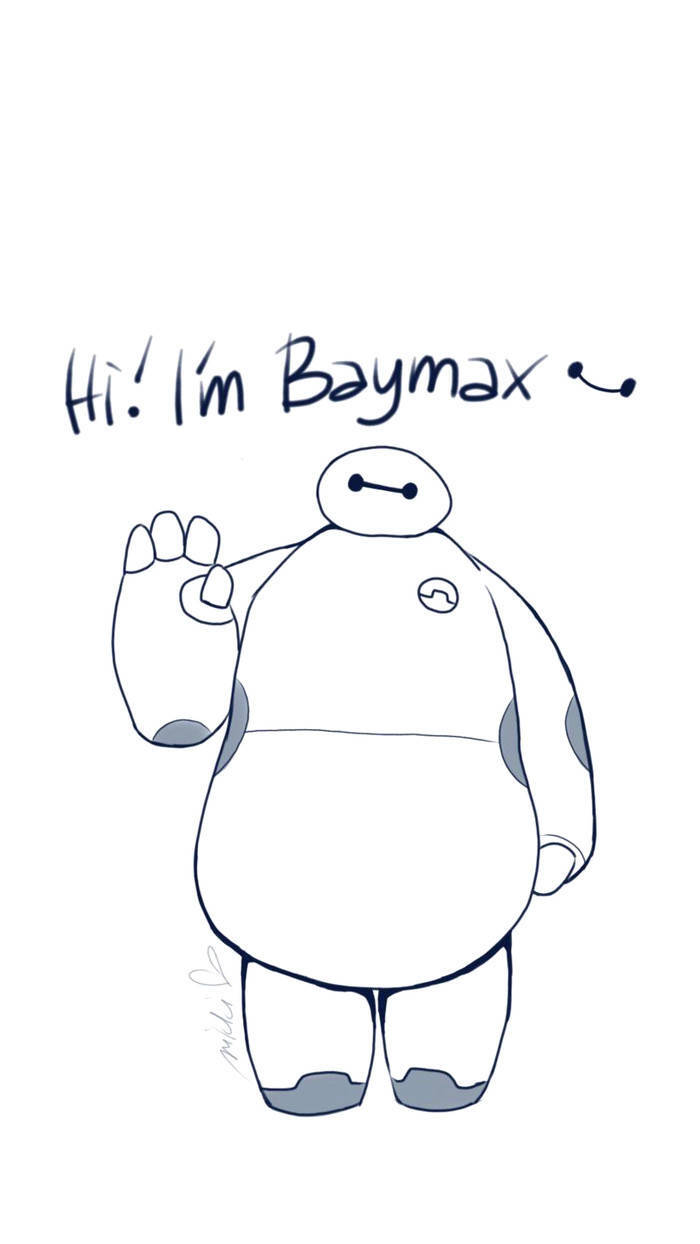 【侵删】#超能陆战队#大白baymax#壁纸#bh6