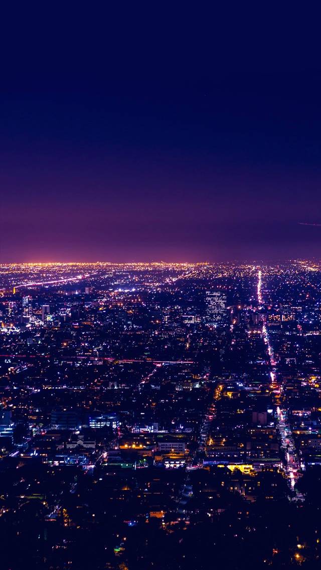 城市 夜景 灯光 壁纸