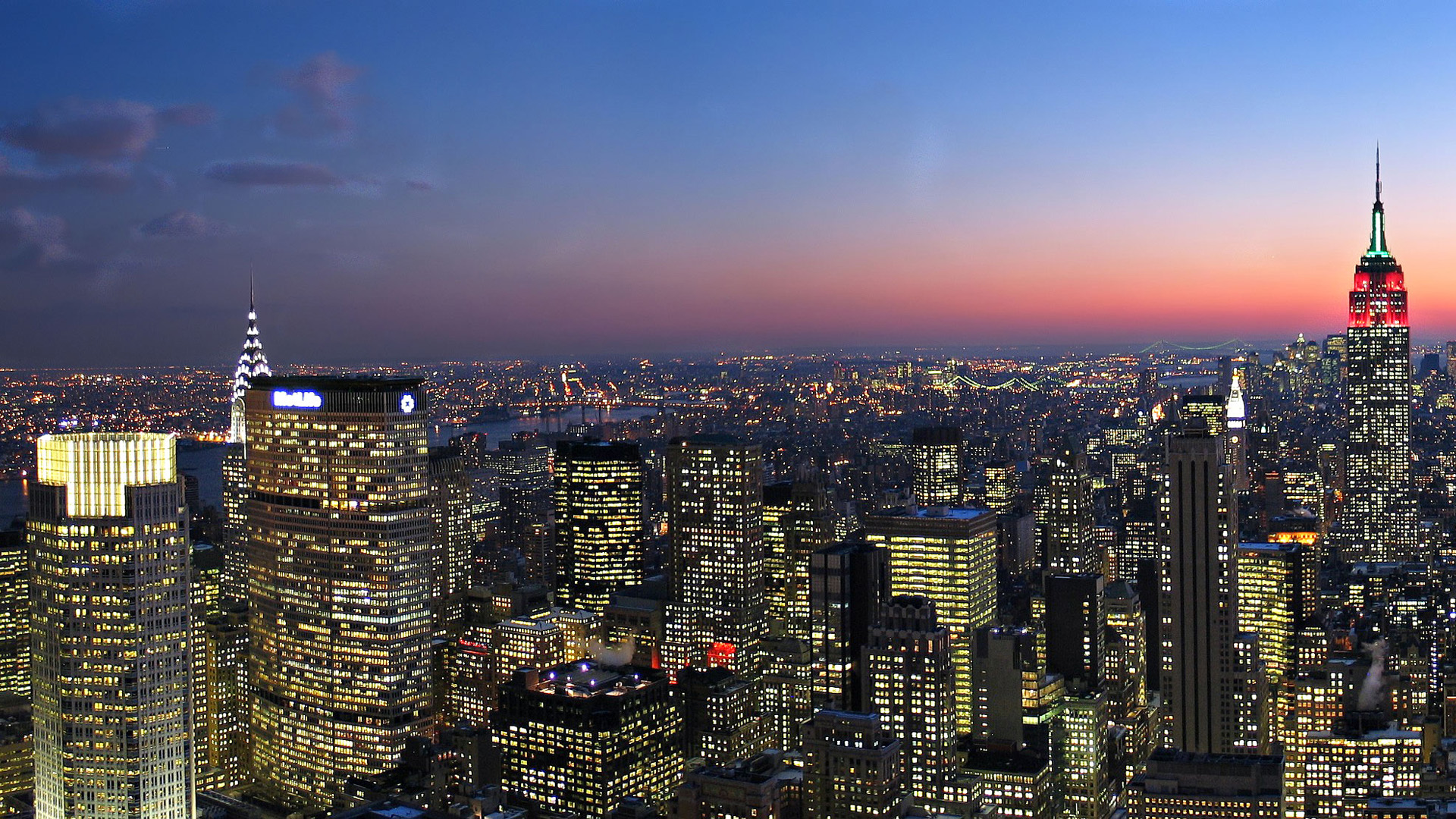 new york city at night