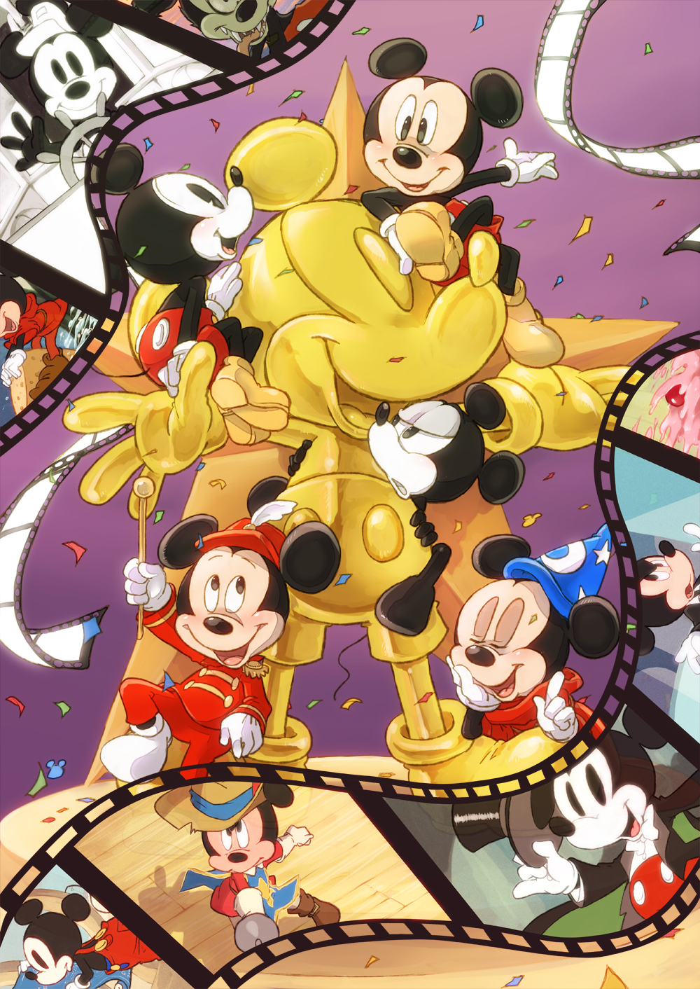 disney mickey mouse 卡通 动漫 插画 头像 壁纸