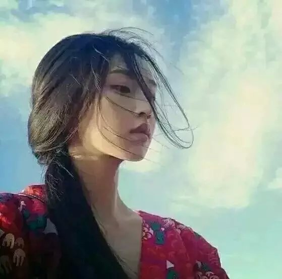 [夏柒柒]女生头像 天空 小清新 唯美