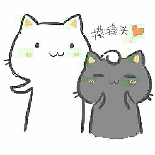 头像 卖萌 喵星人 猫 摸头