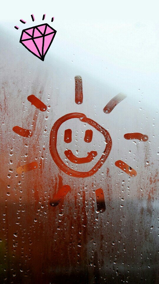 早晨起来 下雨了 ::&gt;_&lt;:: 但是下雨天也要记得微笑哦