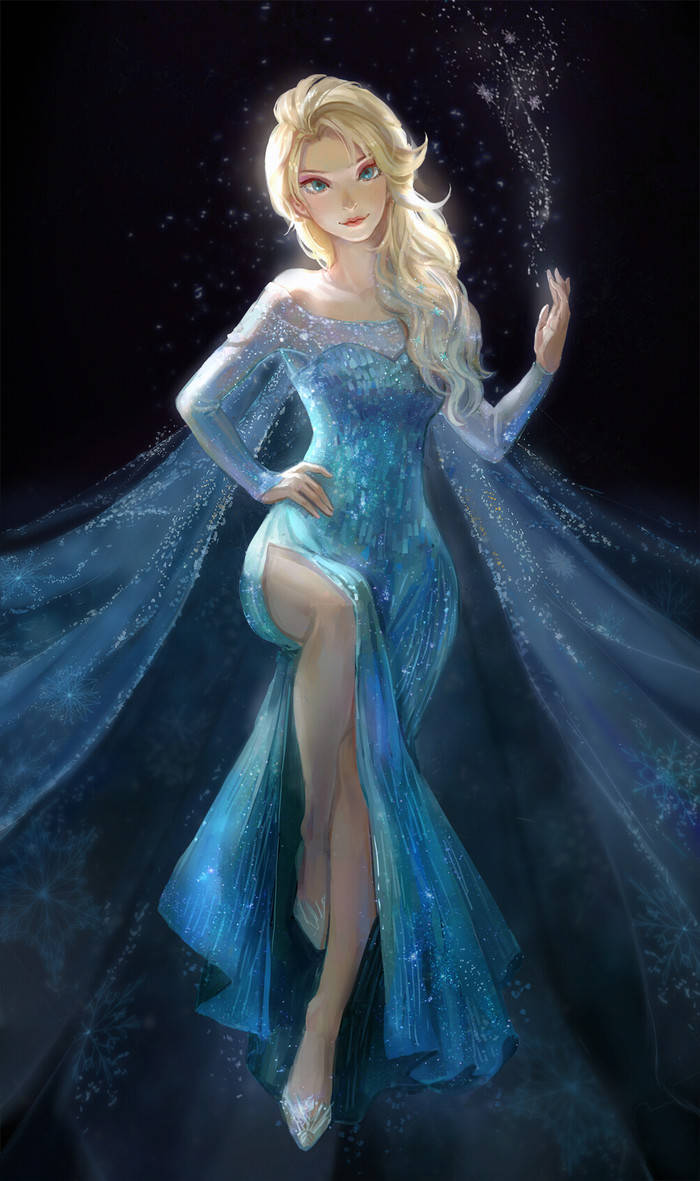 多口味壁纸.冰雪女王