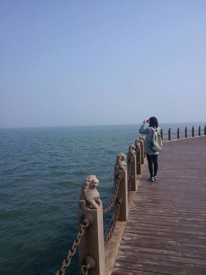心胸会像大海一样宽广.