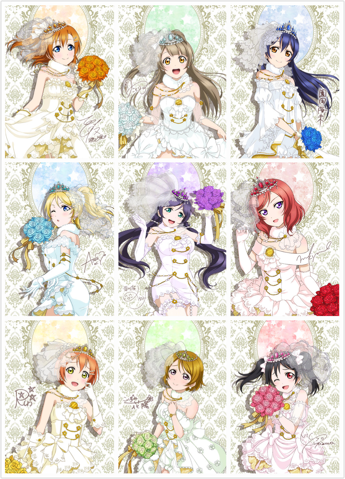 love live 婚纱觉醒