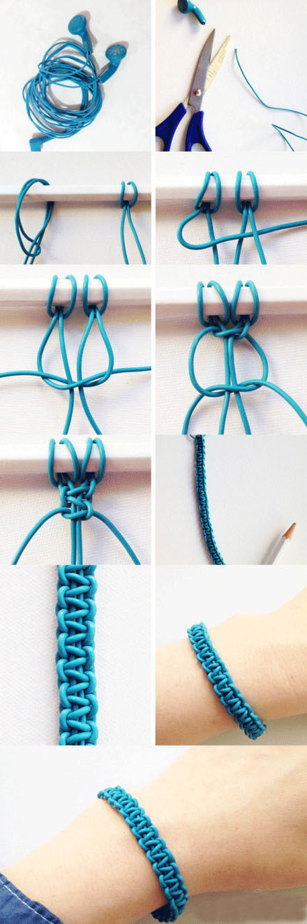 几款手链编织方法教程