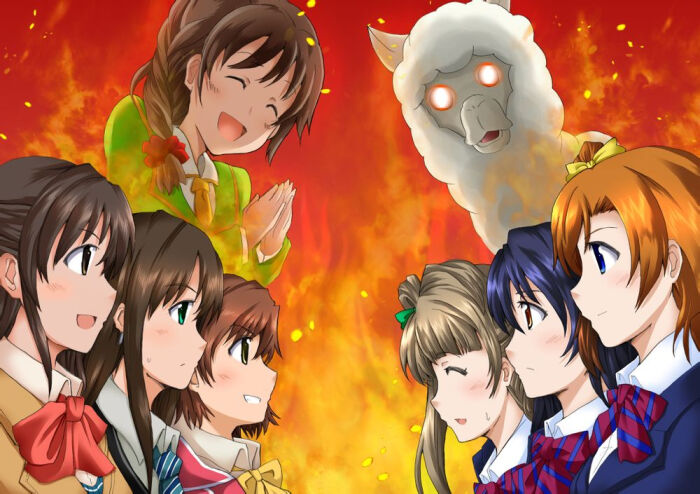 动漫 二次元 同人 lovelive 偶像大师灰姑娘 堆糖,美好生活研究所 