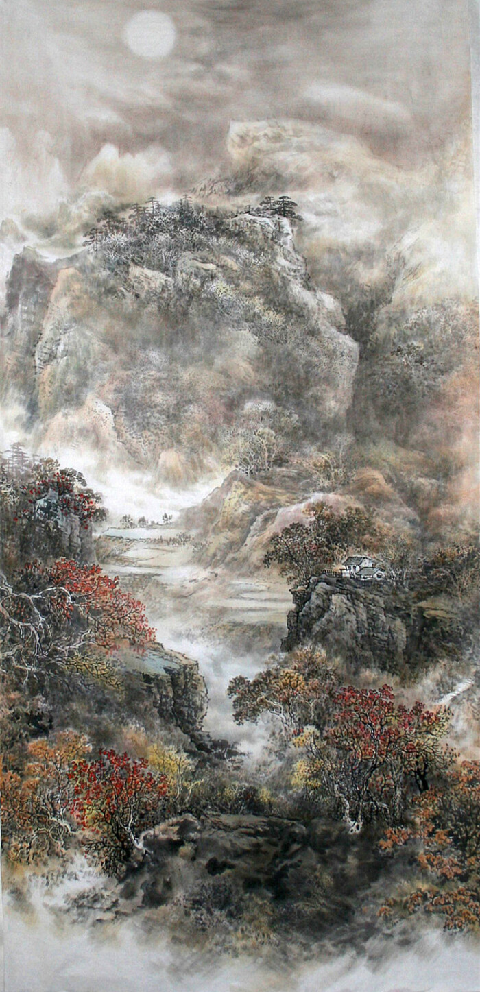 师承中国著名山水画家700_1447 竖版 竖屏