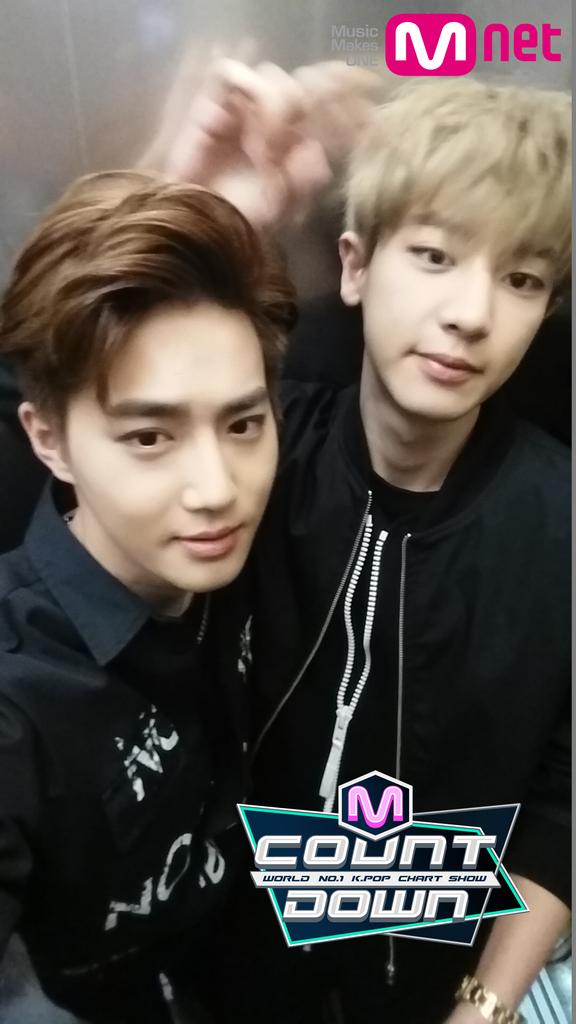 exo 金俊勉 suho 朴灿烈 chanyeol #m!countdown