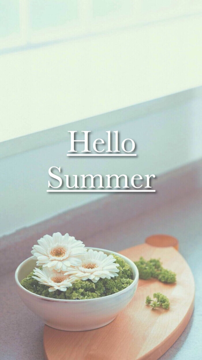 原创 侵删 hellosummer 小清新