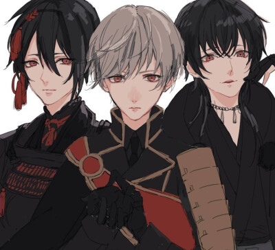 【侵删】#刀剑乱舞##推特授权搬运##一期一振##鹤丸国永##太郎太刀