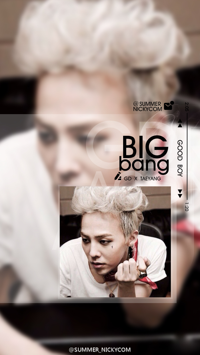 权志龙#bigbang#原创高清壁纸#微博summer_nickycom#锁屏桌面#黑白