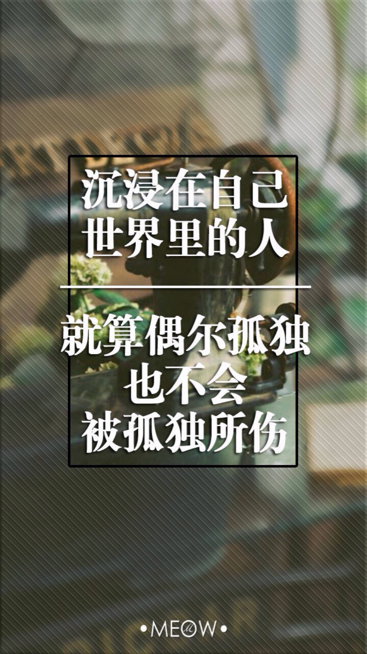 不闹 励志 文字壁纸 iphone壁纸 9p/欣勾勾