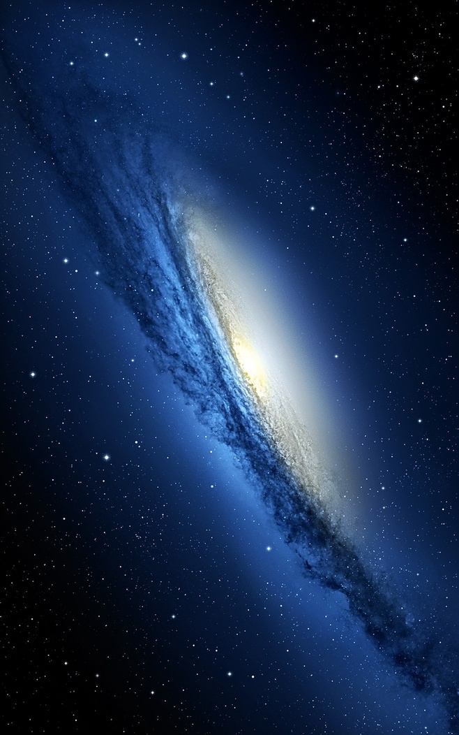 等你"------宇宙星空星辰灿烂天空星云炫彩色彩彩虹手机超高清壁纸