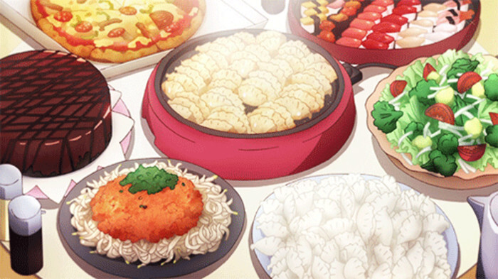 二次元美食;动漫美食