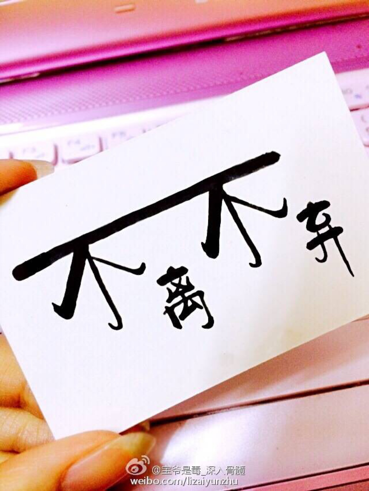 不离不弃近义词 堆糖网