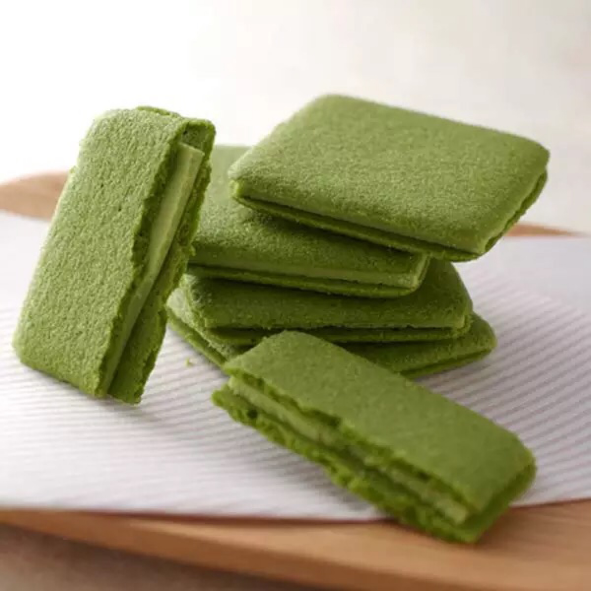 抹茶饼干 堆糖网