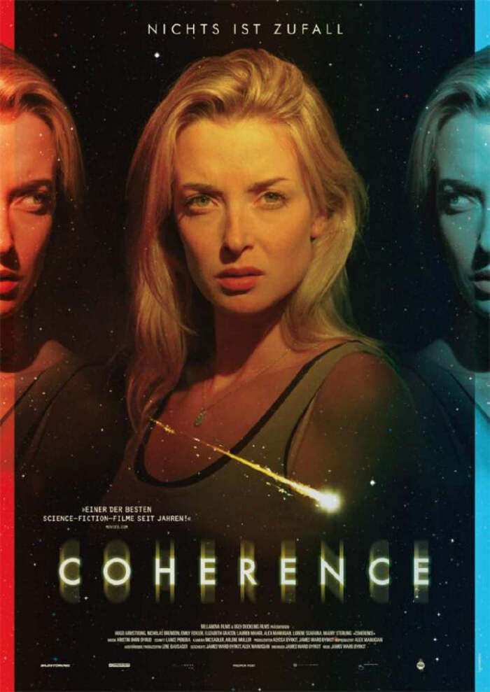 《coherence》译为《彗星来的那一夜》〔美〕 很有趣的片子,虽然刚