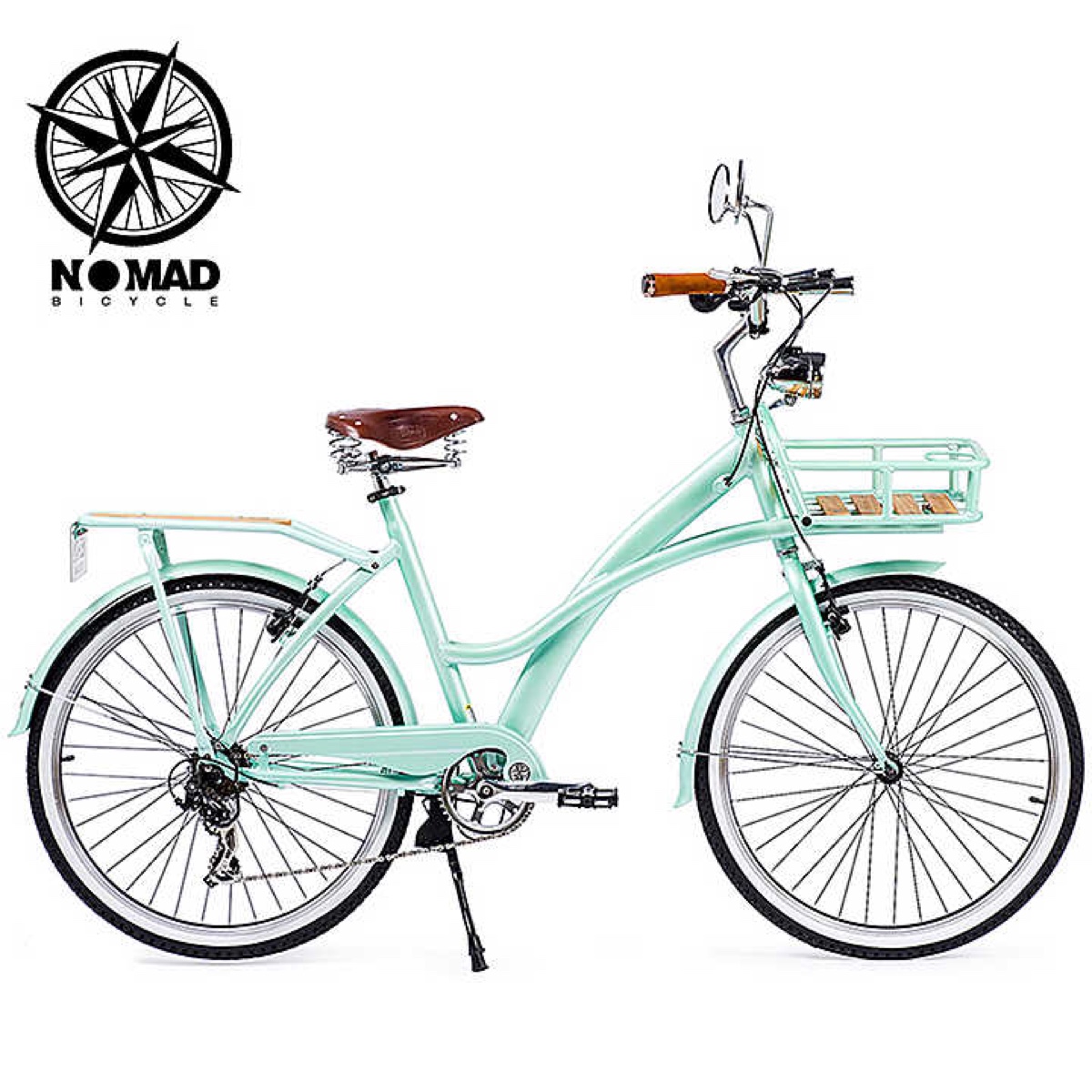 nomad经典复古自行车女式英伦城市休闲26寸优雅女士专用通勤单车