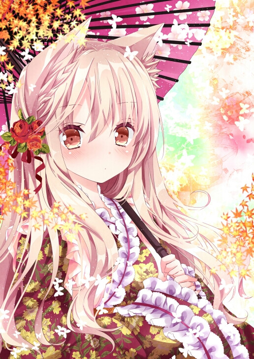 pixiv 萌 人物 头像 封面 手绘 壁纸 动漫 原创 同人 插画 次元少女°