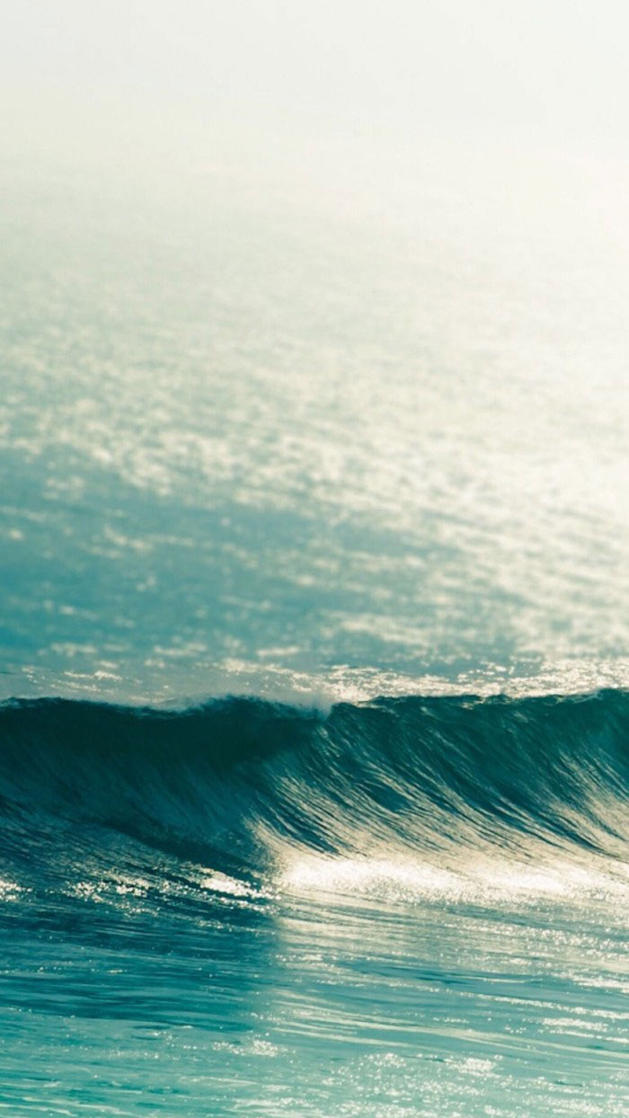 大海浪花壁纸头像唯美自然