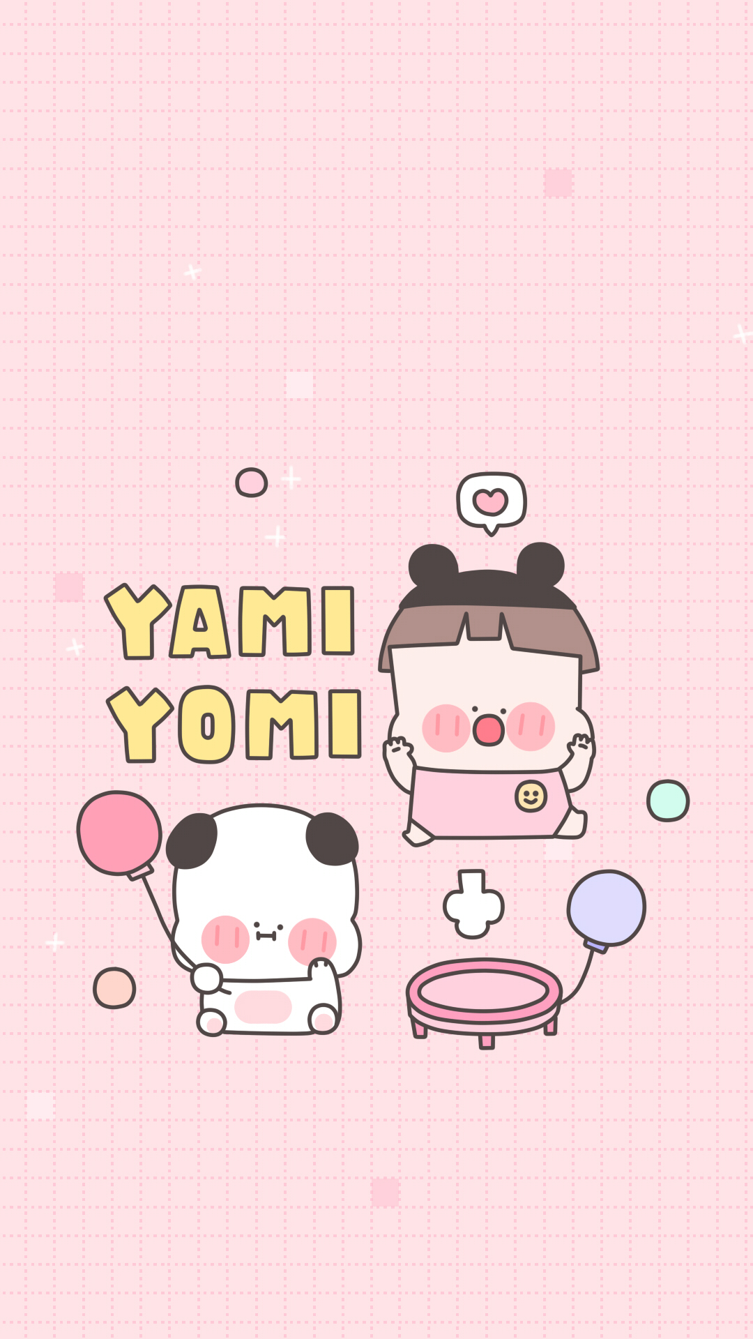 yamiyomi韩网祺子自描手机壁纸