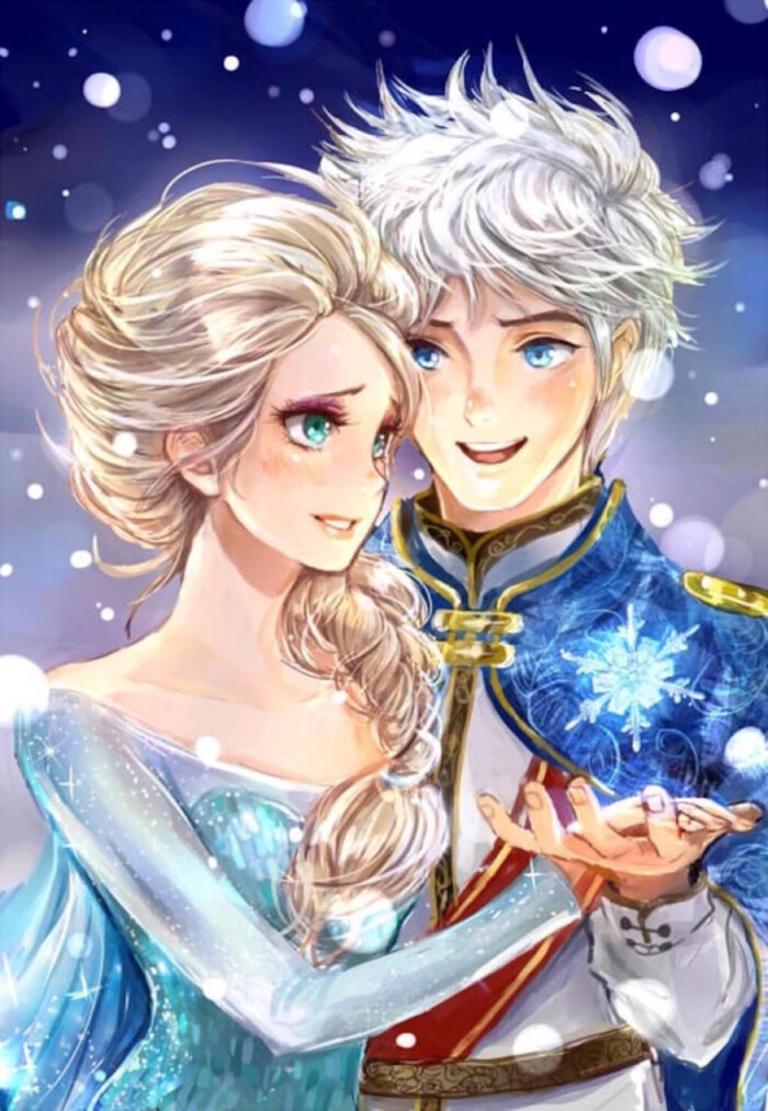 冰雪奇缘 frozen 守护者联盟 jelsa 公主 王子