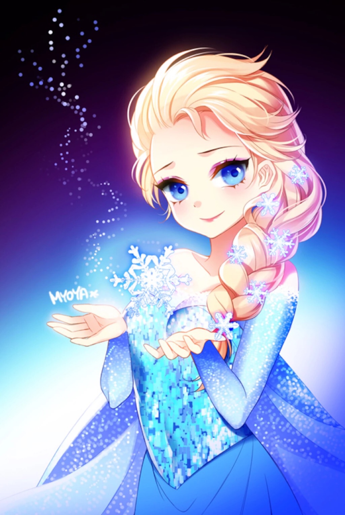 冰雪奇缘 frozen 女王 elsa 可爱