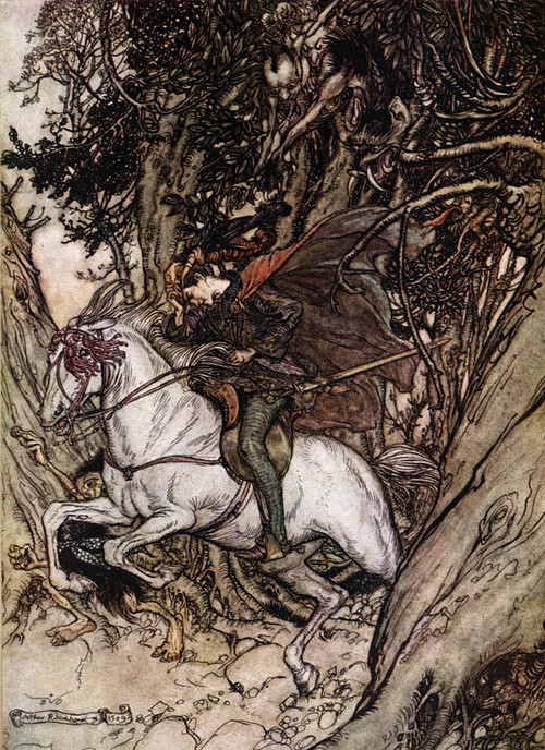 arthur rackham(1867年9月19日— 1939年9月6日),英国著名插画艺术家