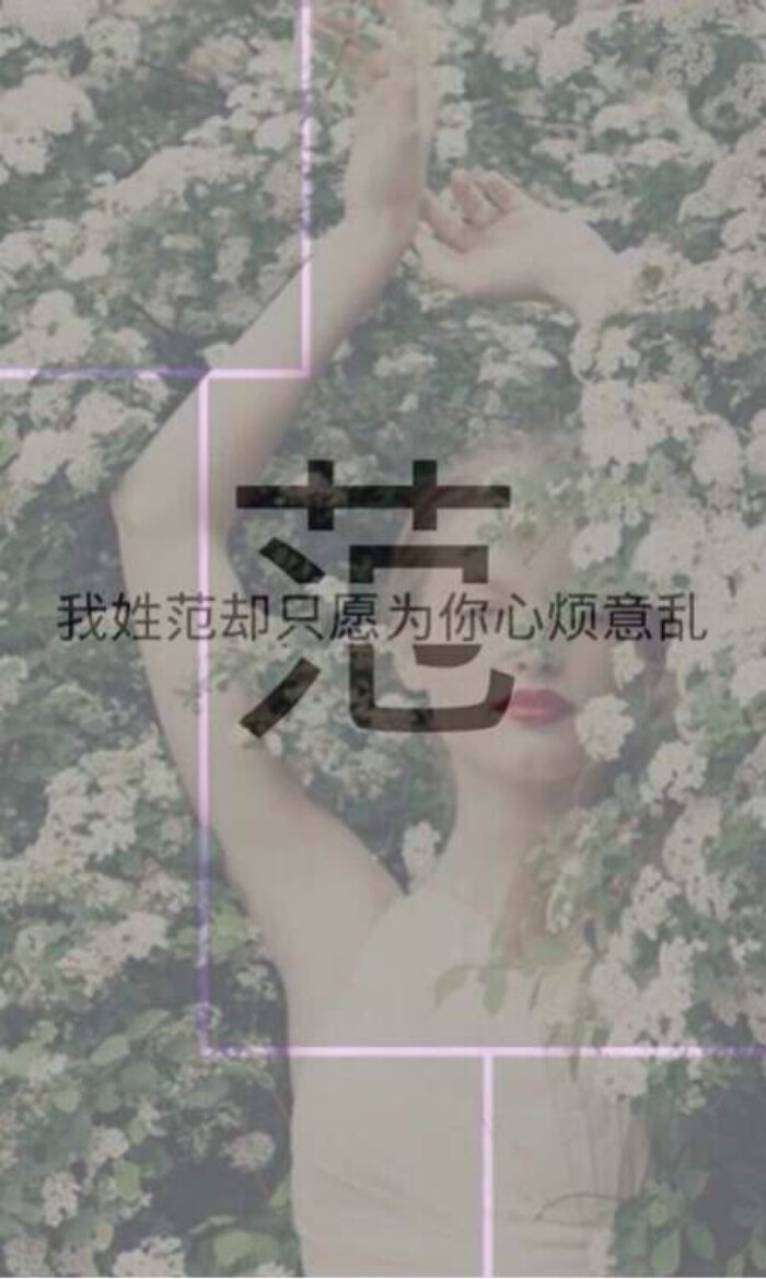 姓氏壁纸 范