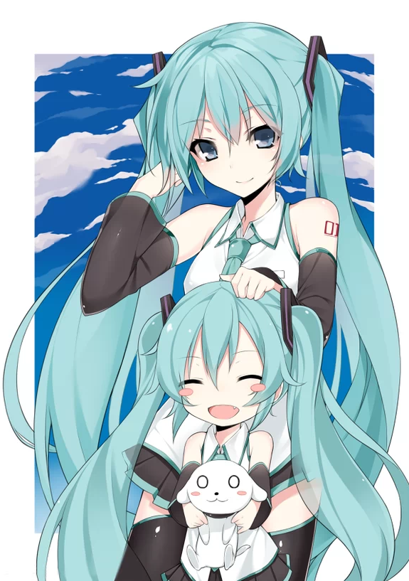 初音 壁纸 动漫 插画绘画