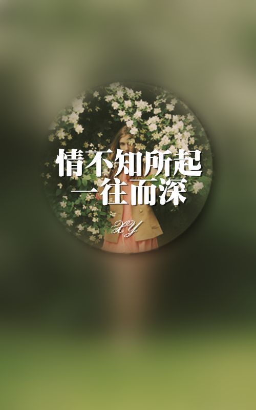 文字高清壁纸 情不知所起一往而深