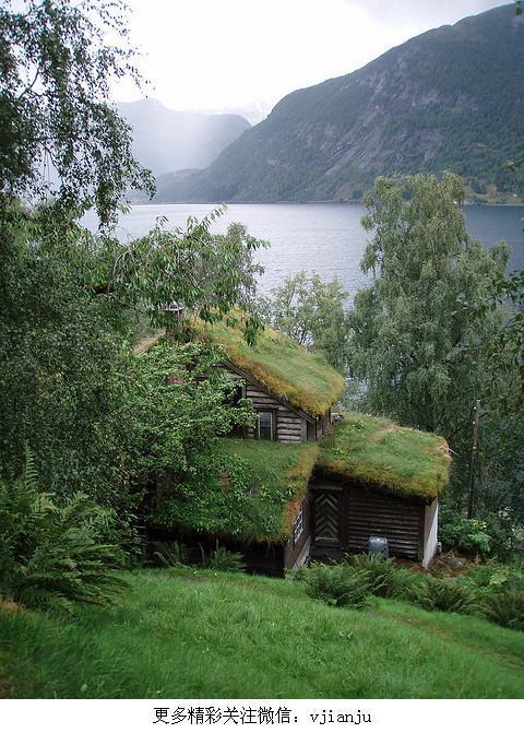 湖边小屋,挪威