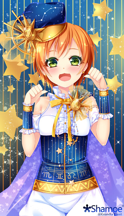 动漫 二次元 同人 lovelive 星空凛 插画 少女 唯美 p站 id=129468