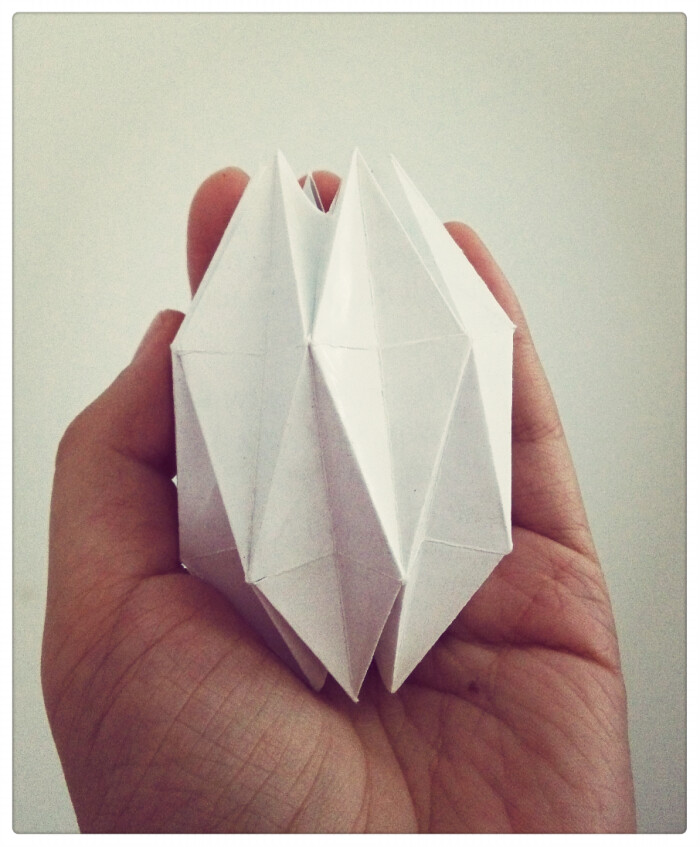 我的立体几何折纸