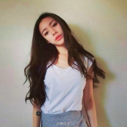 女生头像 无水印头像 小清新头像 长发 卷发