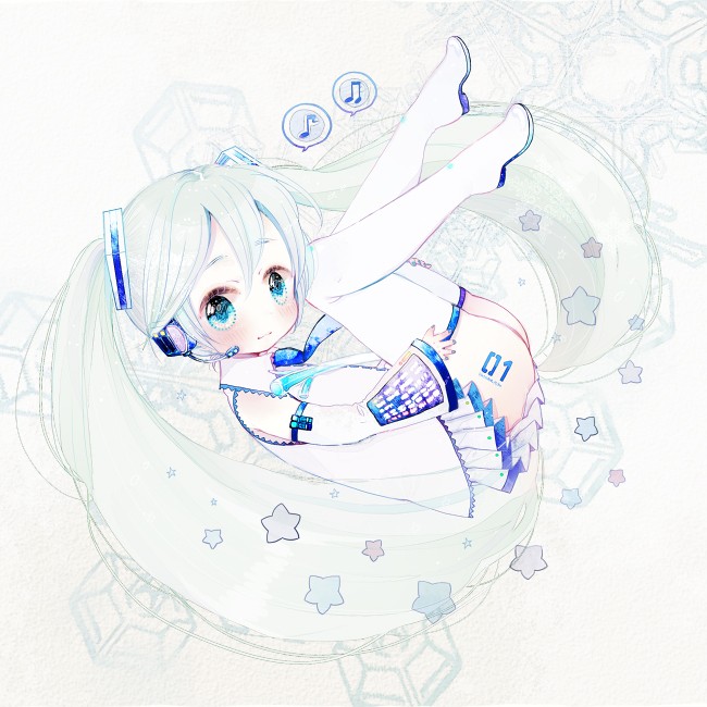 雪初音 q版 萌萌哒 雪miku