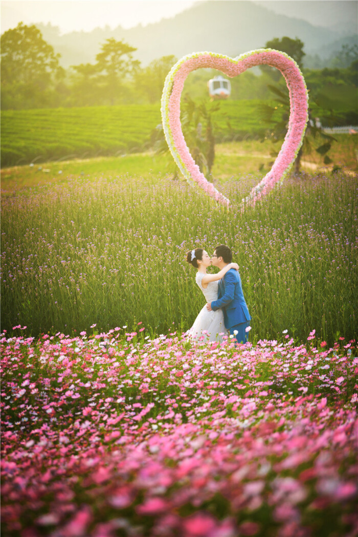 小清新浪漫唯美个性优雅婚纱照梦幻新娘