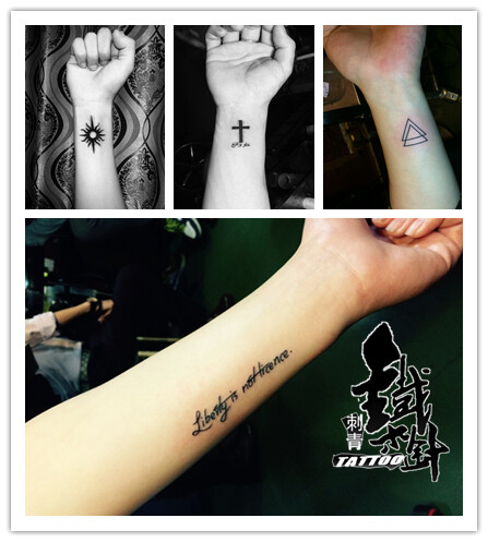 手腕纹身组图手腕个性小纹身