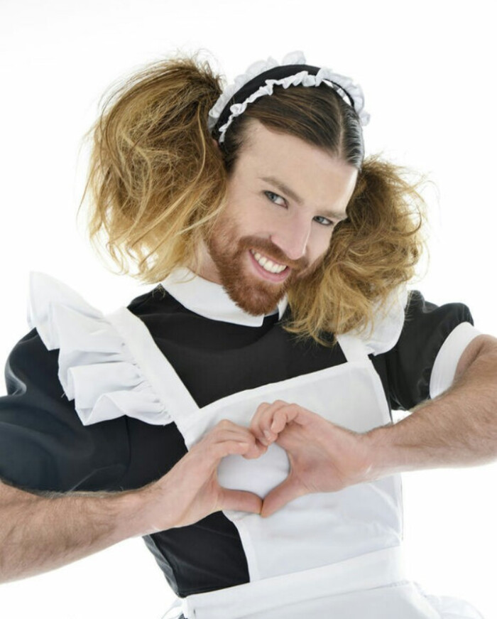 ladybeard#给你个爱心