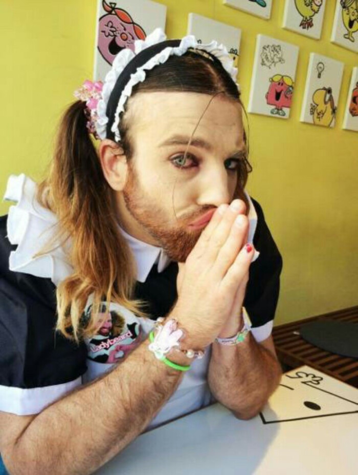 ladybeard#次什麽呢